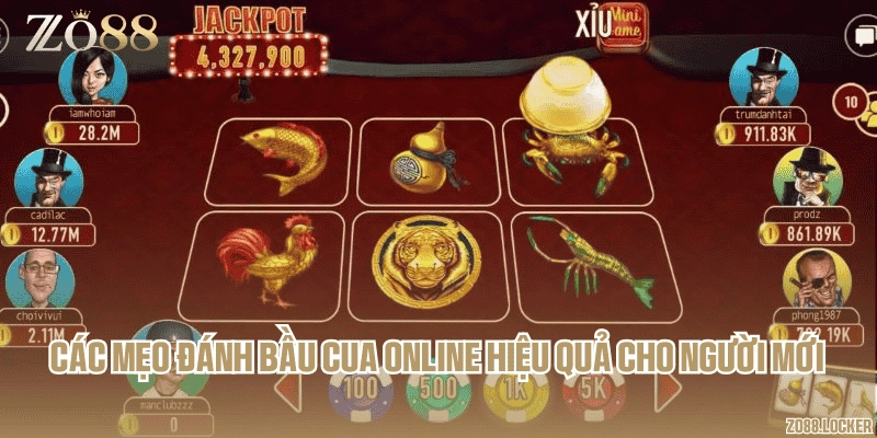 Các mẹo đánh bầu cua online hiệu quả cho người mới