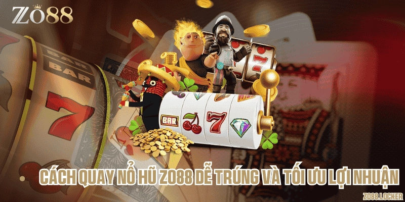 Cách quay nổ hũ Zo88 dễ trúng và tối ưu lợi nhuận