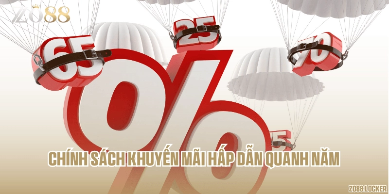 Chính sách khuyến mãi hấp dẫn quanh năm
