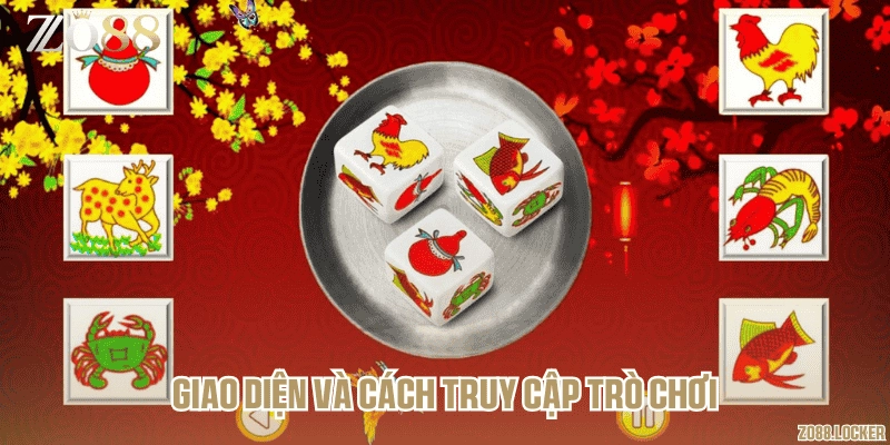 Giao diện và cách truy cập trò chơi