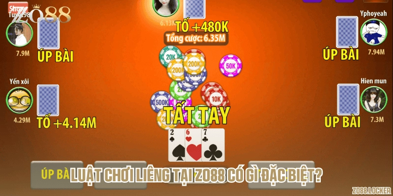 Luật chơi Liêng tại Zo88 có gì đặc biệt?