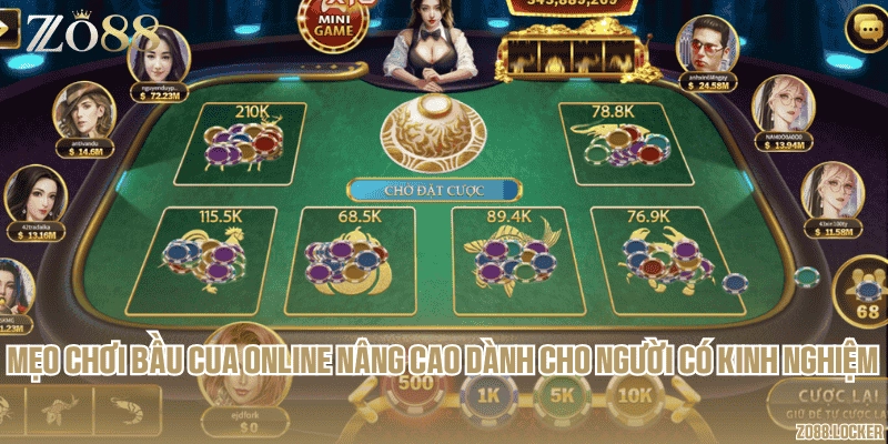 Mẹo chơi bầu cua online nâng cao dành cho người có kinh nghiệm